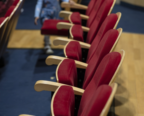 Sièges de l'auditorium Jacques-Lancelot