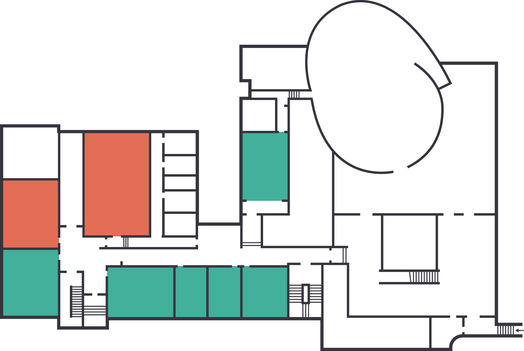 ConservatoireRouen Plan Rez De Chaussee
